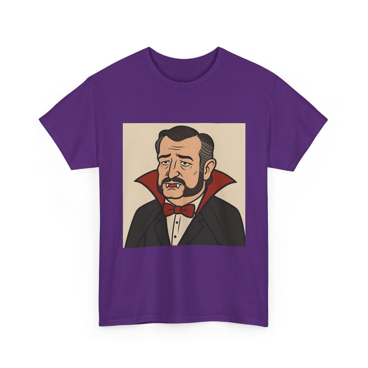 Ted Cruz Count Chocolate T-Shirt — Retro Vampire Graphic Tee