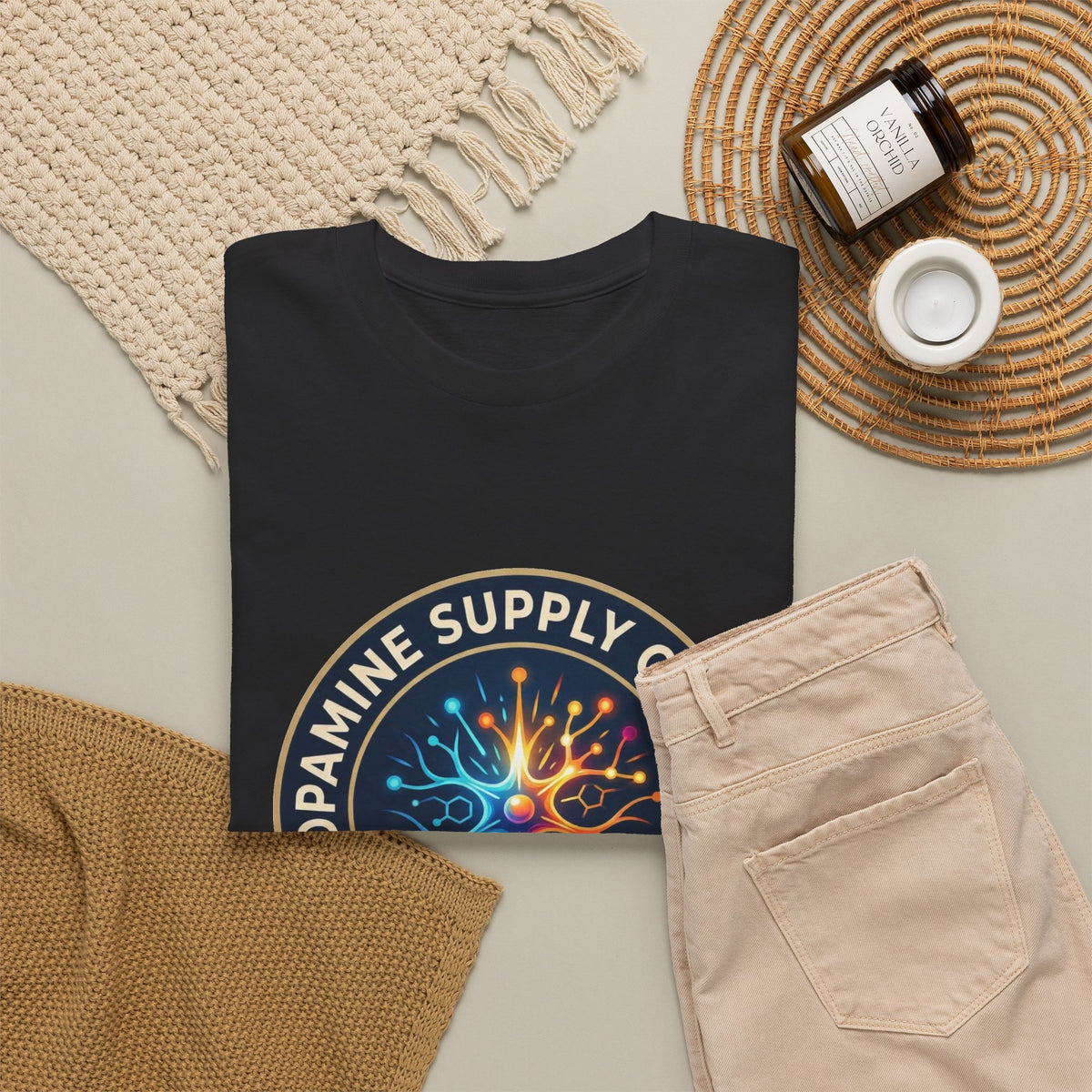 Dopamine Supply Company Tee — DSC Logo T-Shirt (Est. 2026)