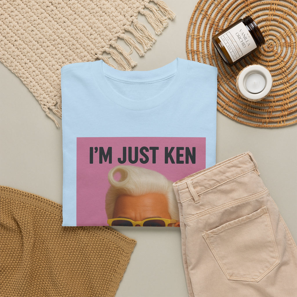 I’m Just Ken Graphic Tee – Retro Barbie-Inspired Pop Art T-Shirt