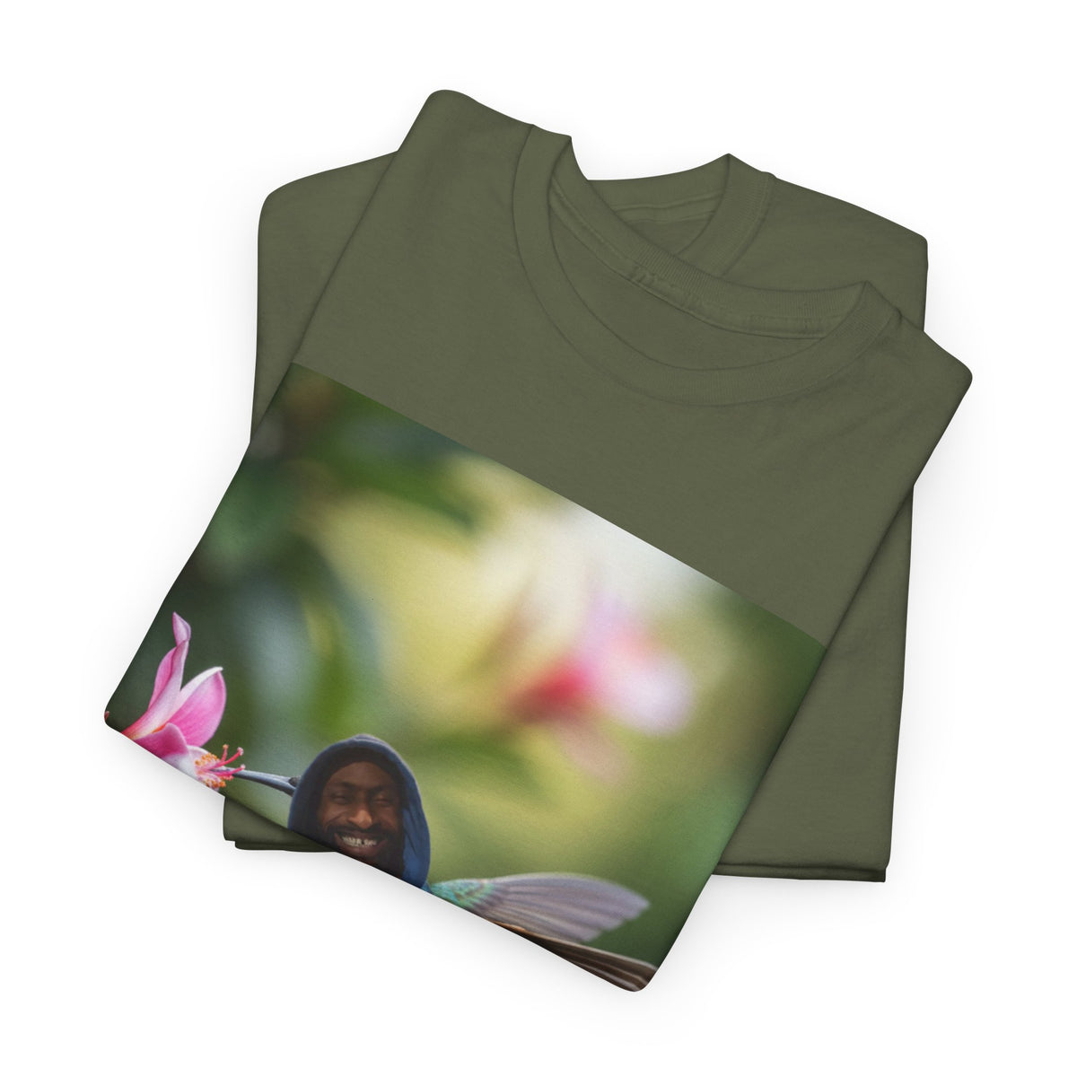 Hummingbird Man Garden Tee