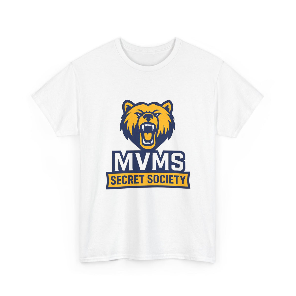 T-Shirt — MVMS Secret Society Bear Logo Tee