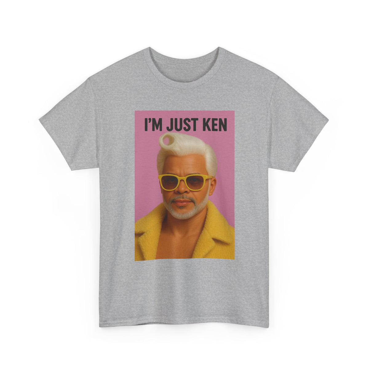 I’m Just Ken Graphic Tee – Retro Barbie-Inspired Pop Art T-Shirt