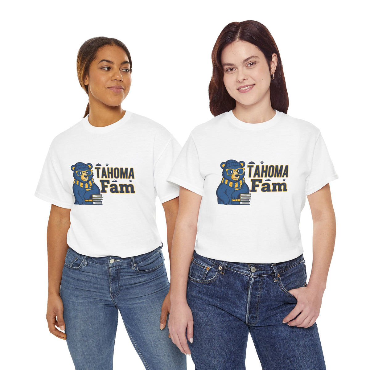 Tahoma Fam Bear T-Shirt — School Spirit Tee