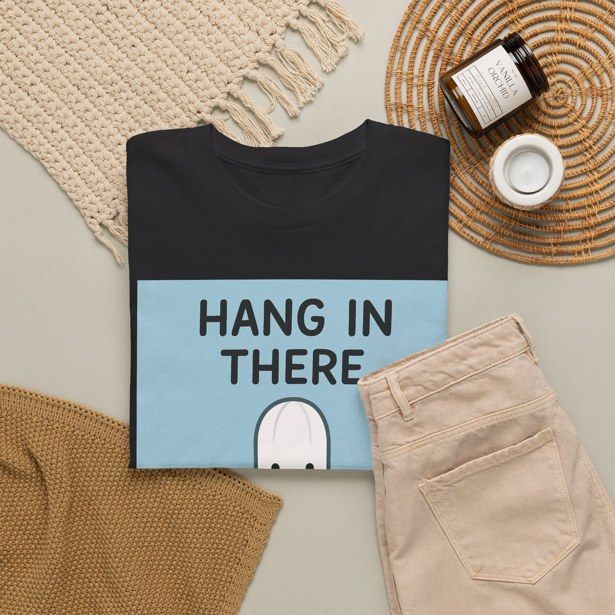 Hang in There Tampon T-Shirt — Cute Period Positivity Tee