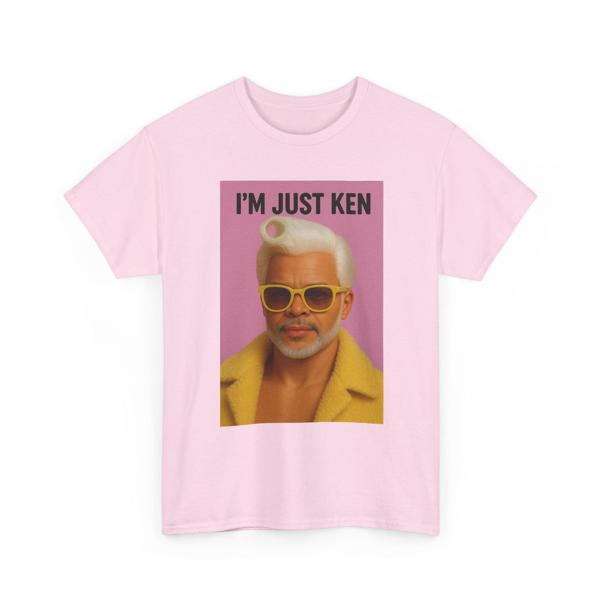 I’m Just Ken Graphic Tee – Retro Barbie-Inspired Pop Art T-Shirt