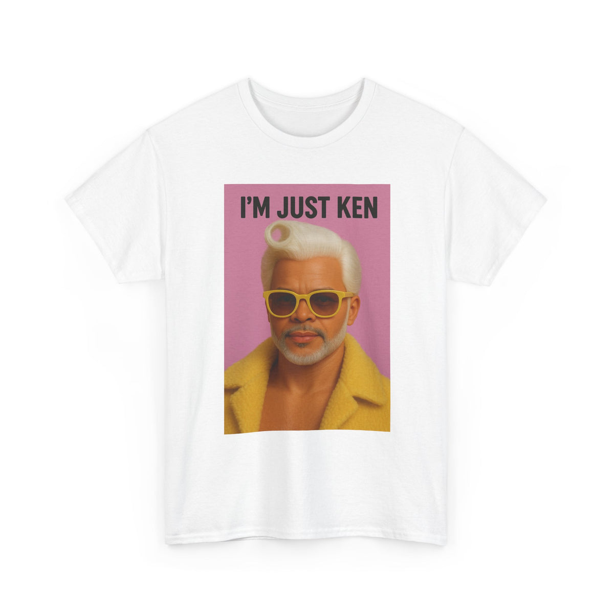 I’m Just Ken Graphic Tee – Retro Barbie-Inspired Pop Art T-Shirt