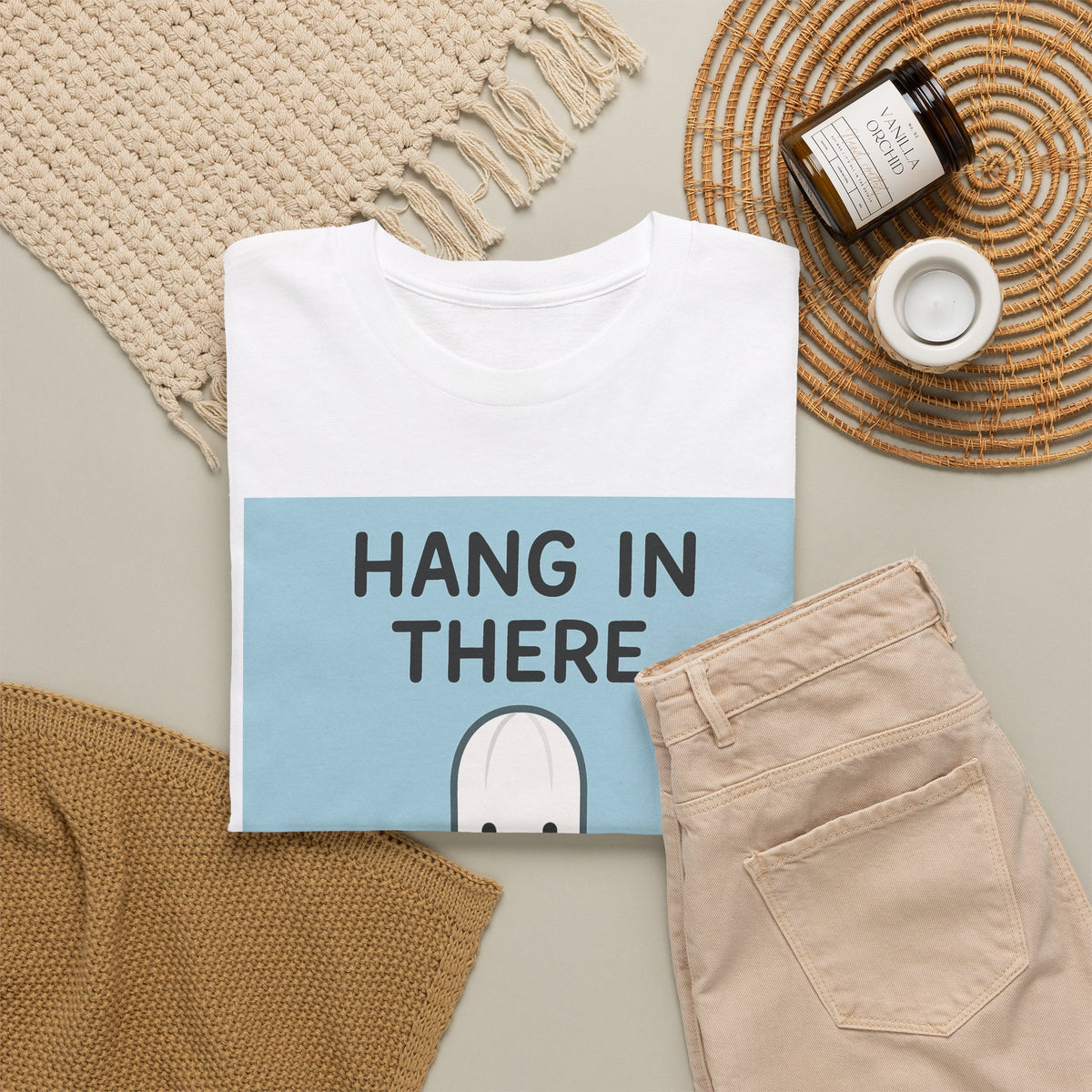 Hang in There Tampon T-Shirt — Cute Period Positivity Tee