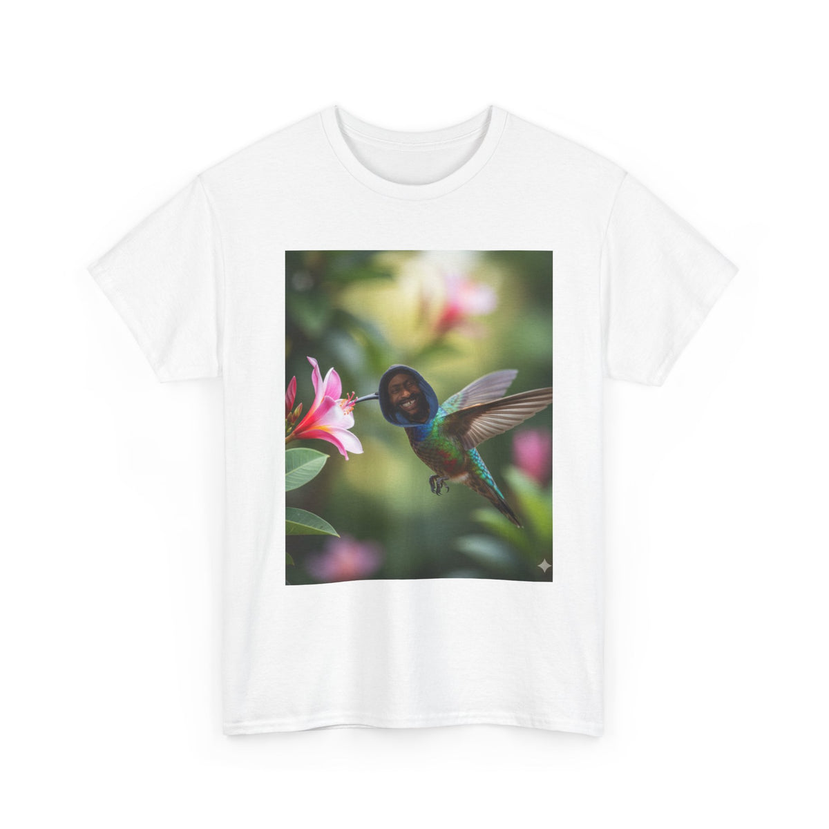 Hummingbird Man Garden Tee