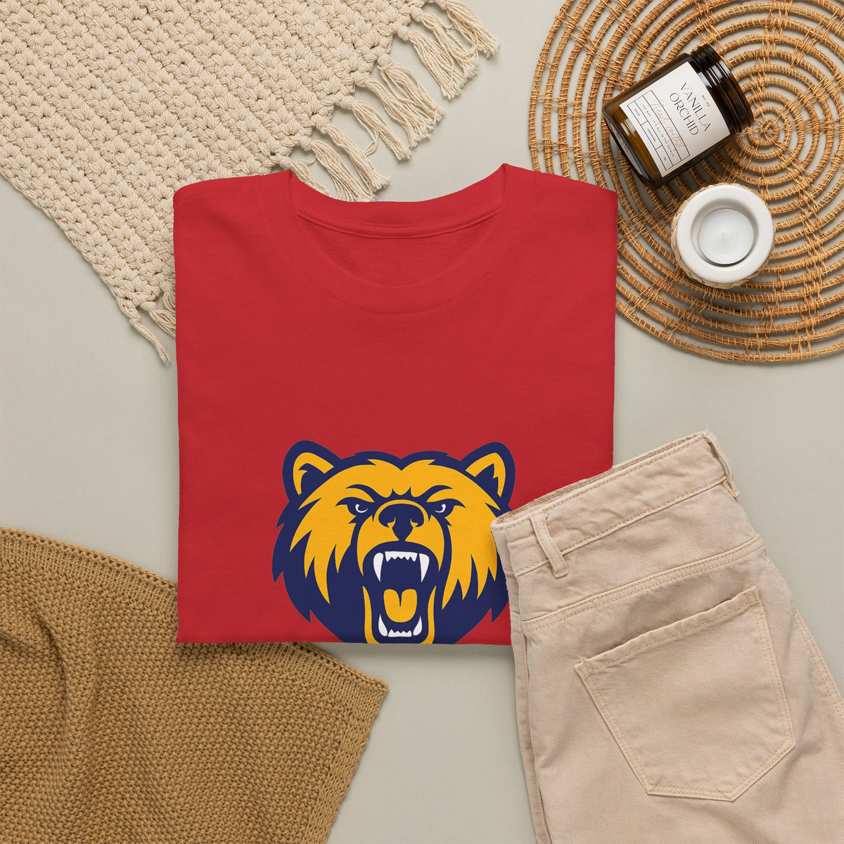 T-Shirt — MVMS Secret Society Bear Logo Tee