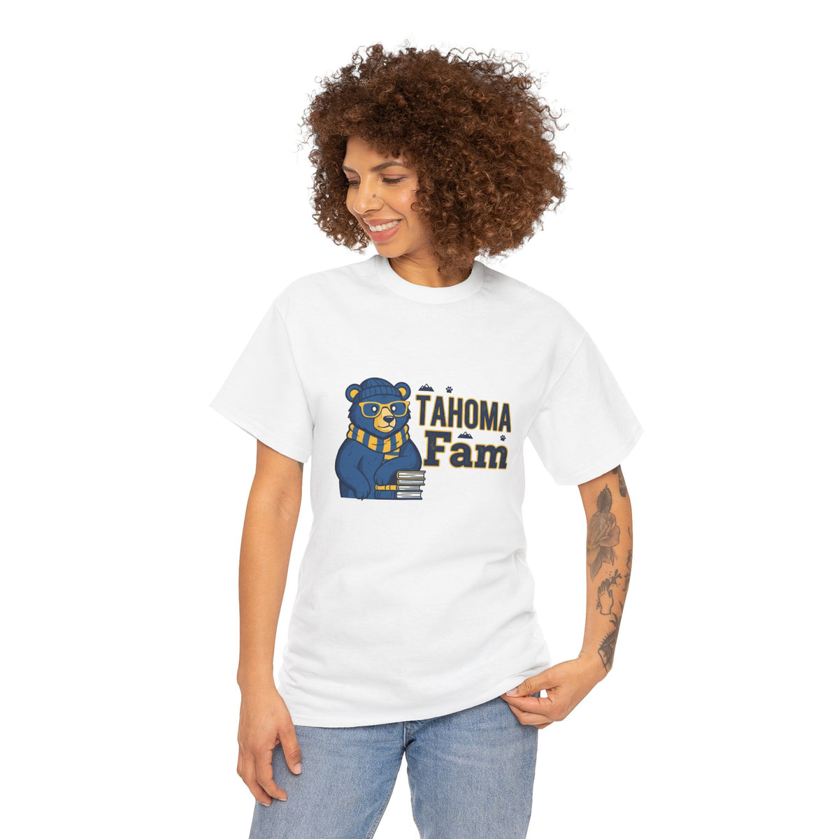 Tahoma Fam Bear T-Shirt — School Spirit Tee