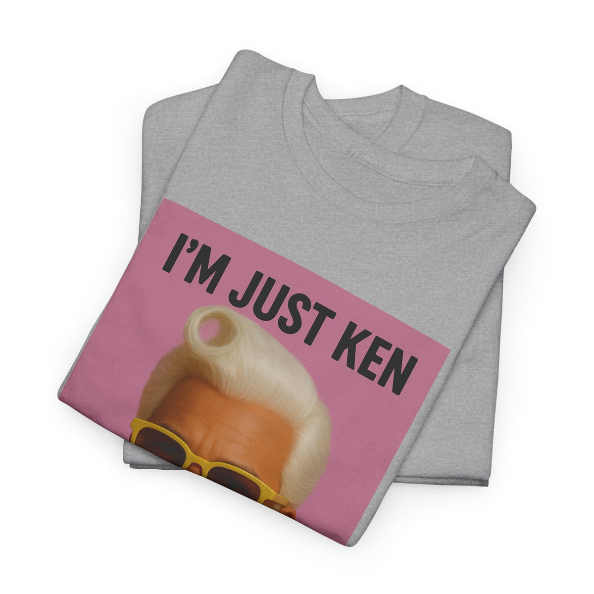 I’m Just Ken Graphic Tee – Retro Barbie-Inspired Pop Art T-Shirt