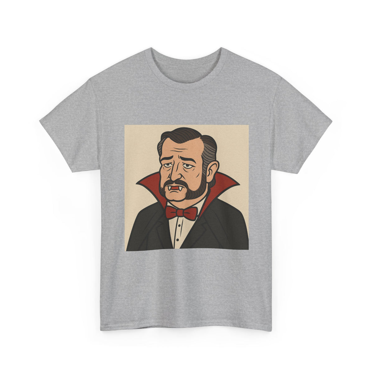 Ted Cruz Count Chocolate T-Shirt — Retro Vampire Graphic Tee