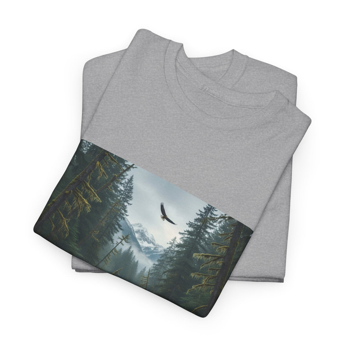 PNW Santa Kayak Tee — Outdoor Christmas Adventure T-Shirt