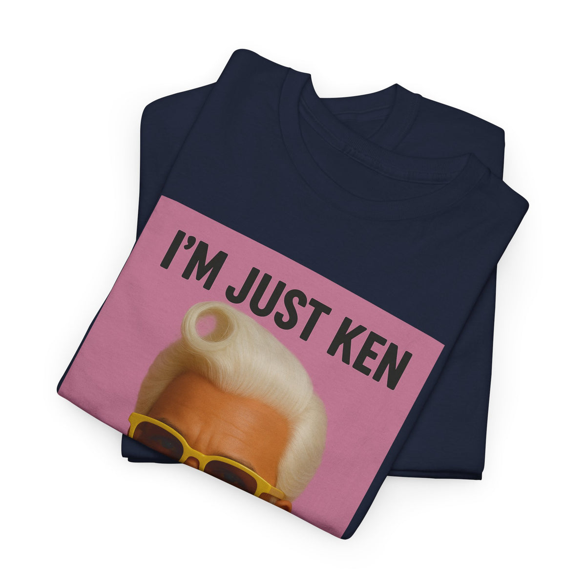 I’m Just Ken Graphic Tee – Retro Barbie-Inspired Pop Art T-Shirt