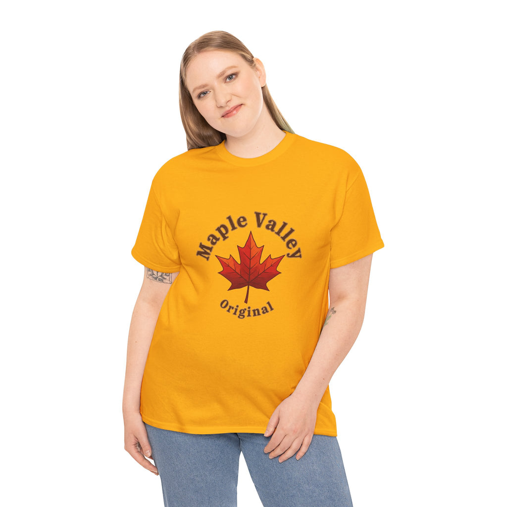 Maple Valley Original T-Shirt — Vintage Maple Leaf Graphic Tee