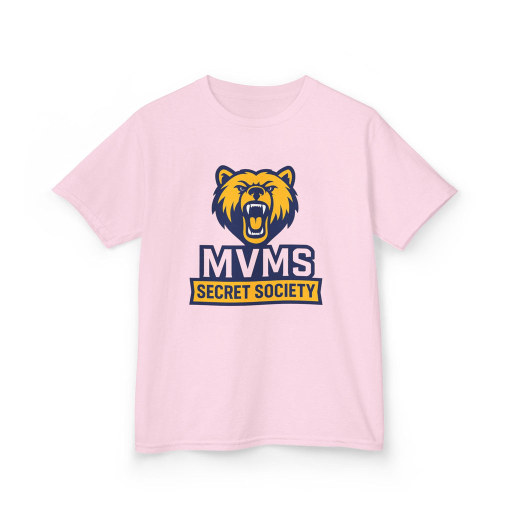 Kids Tee — MVMS Secret Society Bear Logo