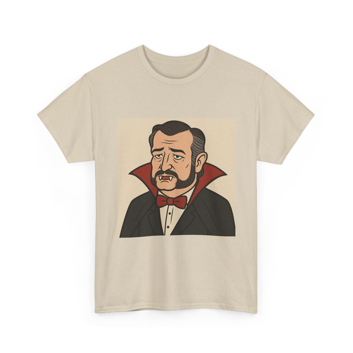 Ted Cruz Count Chocolate T-Shirt — Retro Vampire Graphic Tee