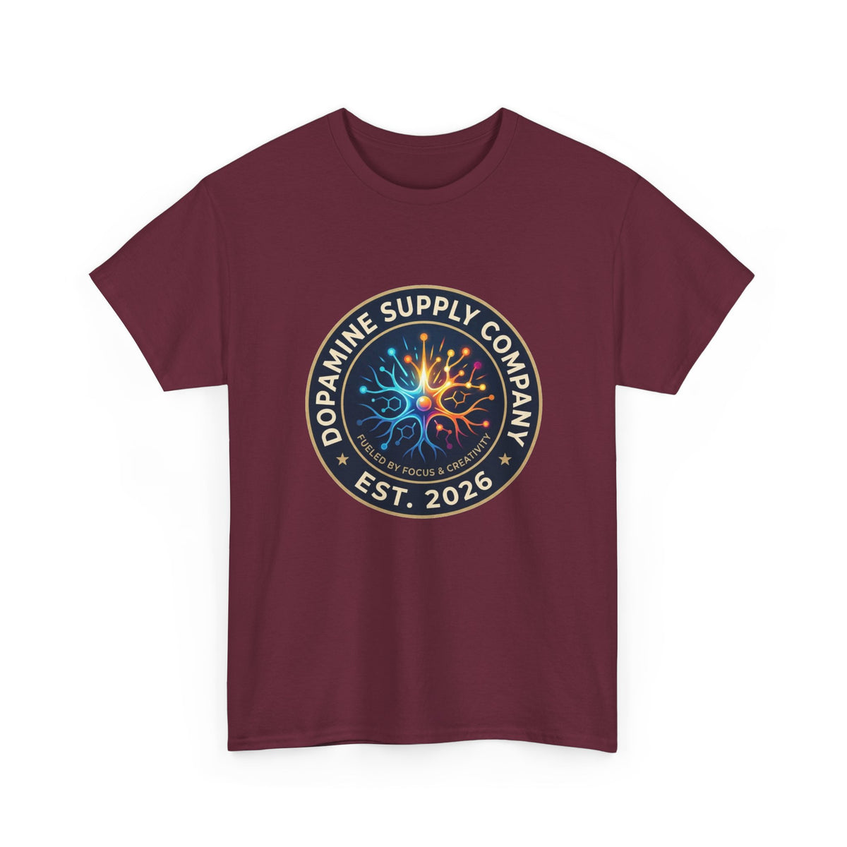 Dopamine Supply Company Tee — DSC Logo T-Shirt (Est. 2026)