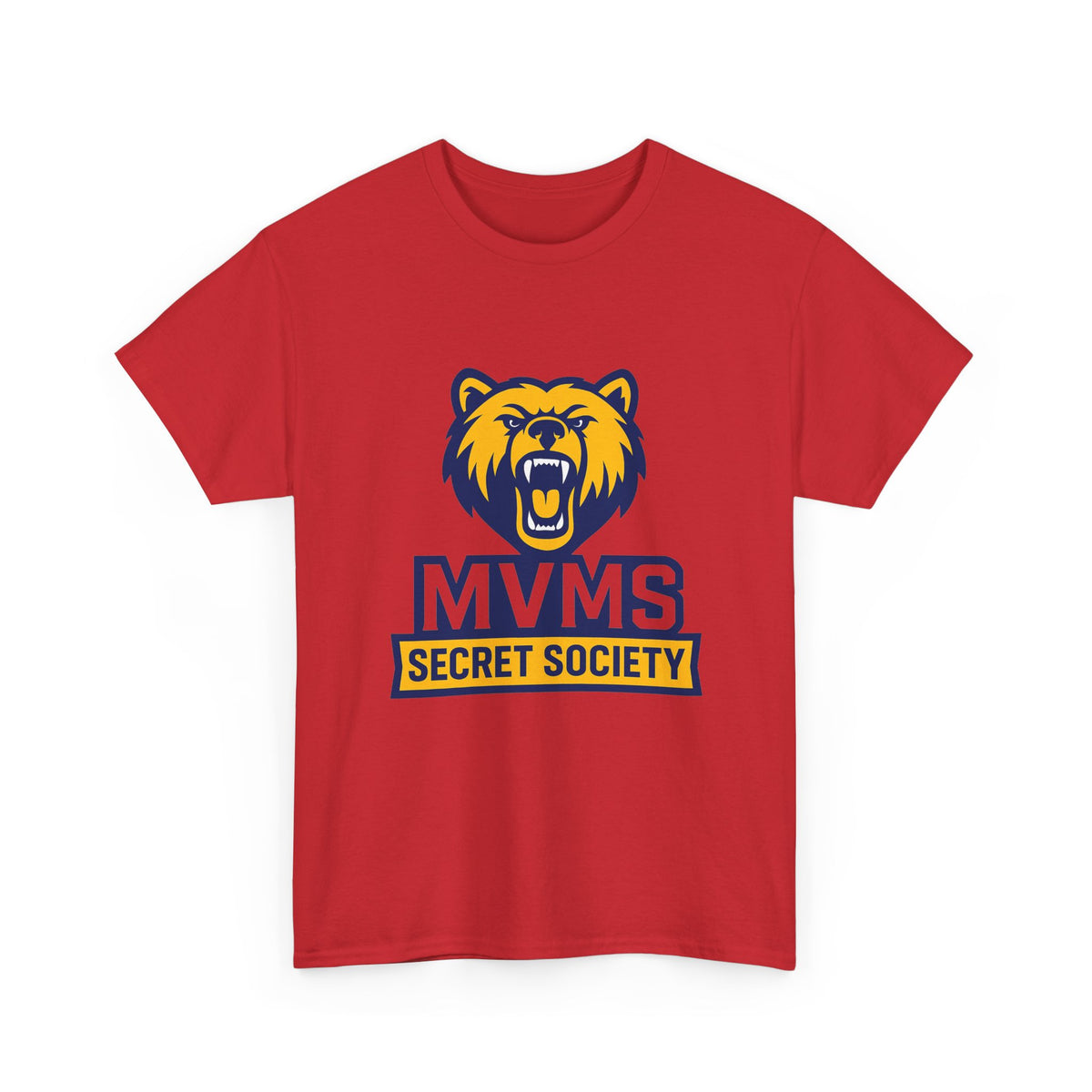 T-Shirt — MVMS Secret Society Bear Logo Tee