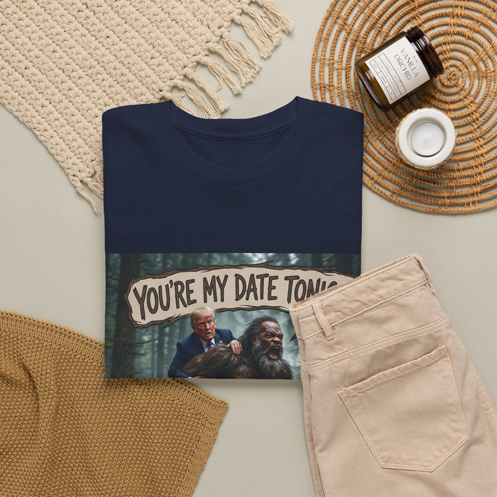You're My Date Tonight Bigfoot Tee — Funny Sasquatch Date Night Shirt